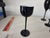 Italian Vintage Carlo Moretti Italian Black and White Tall Stem Cased Wine Glasses - Set of 15 For Sale - Image 3 of 6