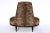 Wood Mid Century Modern Slipper Chair in Tigre Upholstery For Sale - Image 7 of 9