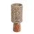 The Kombu table lamp feels like a quiet moment captured in light. Hand-spun paper raffia weaves a shade that casts soft,...