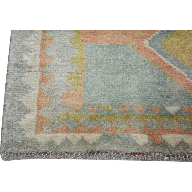 Traditional Vintage Gabbeh Knotted Wool Rug, 2'9''x3'5'' For Sale - Image 3 of 5