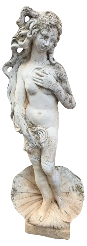 Sculpture of Botticelli's Venus, 1950, Stone