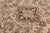 Vintage Hand-Knot Turkish Oushak Area Rug in Soft Blush, Taupe, and Espresso Brown For Sale In New York - Image 6 of 10
