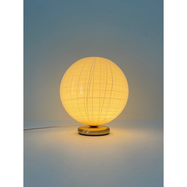 1990s Peonia T 25 Table Lamp in Cream Murano Glass from La Murrina, 1990s For Sale - Image 5 of 17
