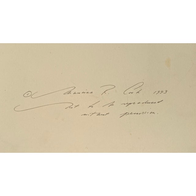 Legendary Jazz Musician Charles Brown, 1993 — Original Photographic Portrait by Listed Artist Mariana Cook, Protege of Ansel Adams For Sale - Image 10 of 10