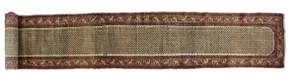 1960s Vintage Persian Malayer - 2′6″ × 19′4″