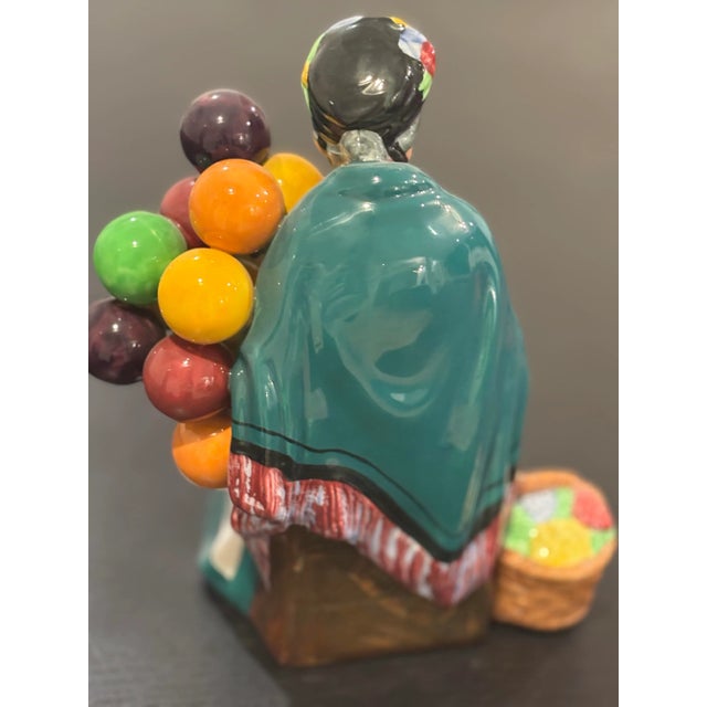 Retired "The Old Balloon Seller" Hn1315 Royal Doulton Figurine For Sale In Chicago - Image 6 of 10