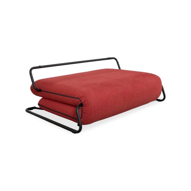Freistil 164 Two-Seater Sofa in Red Fabric from Rolf Benz For Sale - Image 4 of 16