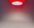 1950s Tapio Wirkkala Teak Hanging Lamp With Vistosi Modern Red Glass Shade For Sale - Image 10 of 12