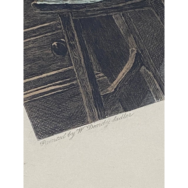 Victorian Dendly Sadler "The Right of Way" Antique Color Engraving C.1890 For Sale - Image 3 of 8