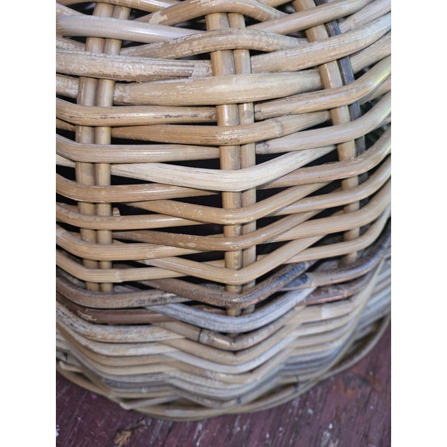 English Large and Sturdy English Wicker Garden Cloche For Sale - Image 3 of 4