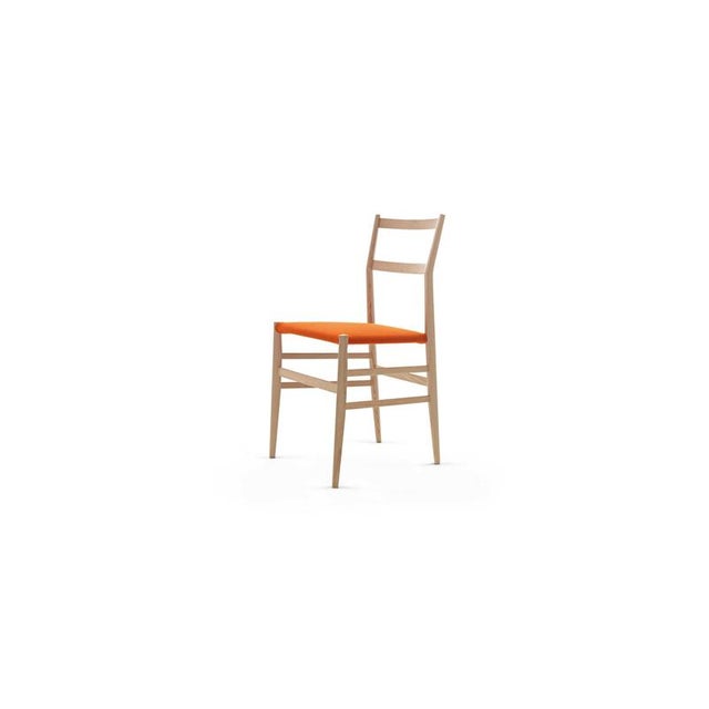Gio Ponti Natural Aswood Superleggera Chair by Gio Ponti for Cassina For Sale - Image 4 of 8
