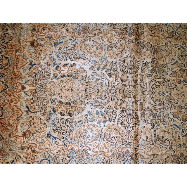 1920s, Handmade Antique Persian Kerman Rug 3.4' X 5.4' For Sale In New York - Image 6 of 8
