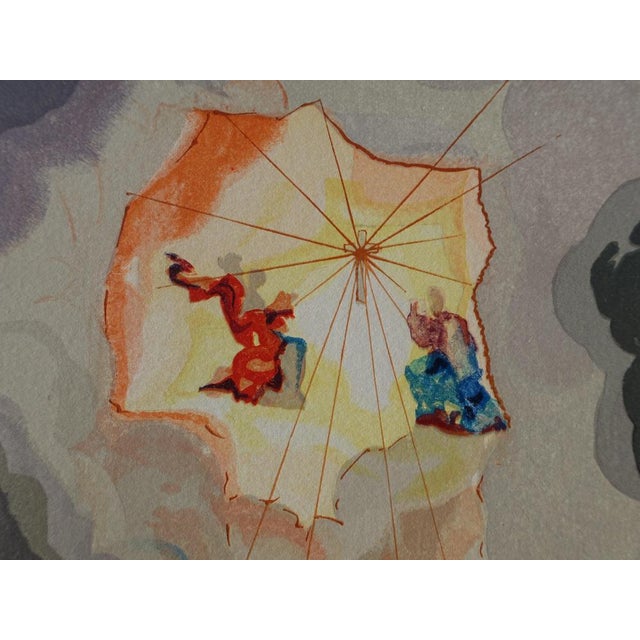 Salvador Dali, Extase de Dante, Etching For Sale - Image 4 of 5