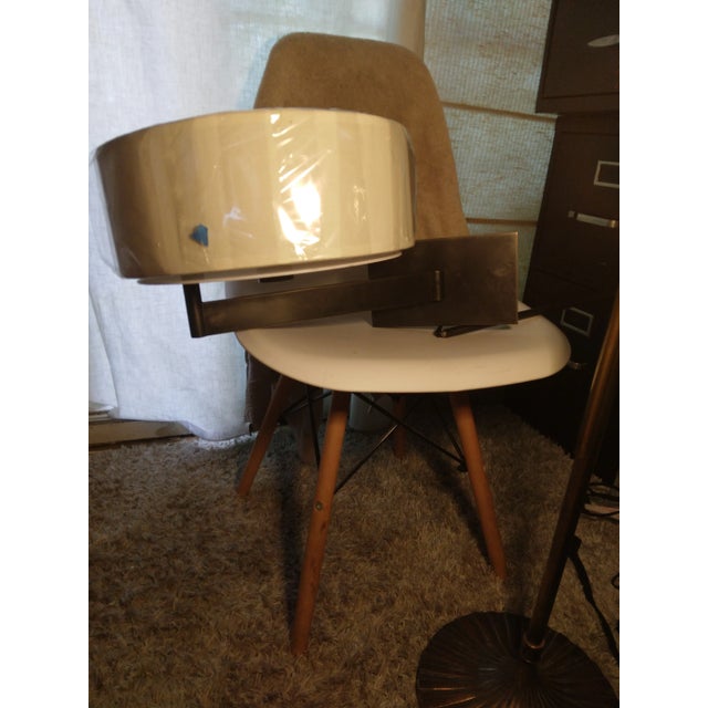2010s Robert Sonemann Bronze Swing Arm Wall Lamp For Sale - Image 5 of 13