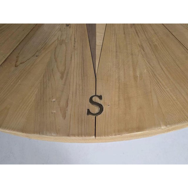 1970s Rosa Dei Venti Table by Mario Ceroli for Poltronova, 1970s For Sale - Image 5 of 9