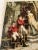 This charming vintage jigsaw puzzle features a richly illustrated English fox hunting scene, complete with red-jacketed...