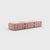 Not Yet Made - Made To Order Curt Modular Set - Flexible Bench - Barcelona - Lotus - V3347/24 (Pink) by Ambivalenz, Set of 3 For Sale - Image 5 of 5