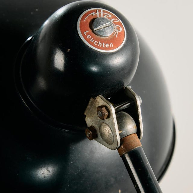 Beige Bauhaus Table Lamp by Christian Dell for Helo Leuchten, 1950s For Sale - Image 8 of 12