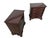 Henkel Harris Vintage Henkel Harris 2007 Mahogany Bachelor Chest Nightstands - Set of 2 For Sale - Image 4 of 10
