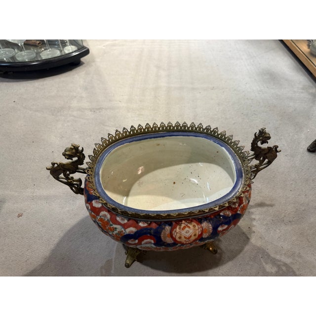 Vintage Imari Jardinière For Sale - Image 6 of 7