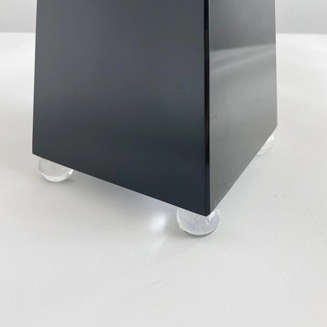 Mid-Century Modern 1980s Vintage Romano Dona Signed Murano Glass Obelisk For Sale - Image 3 of 8