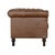Upholstered in genuine buffalo hide, this two-seater brings classic comfort and timeless design to any room. The solid...