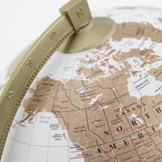 Early 21st Century James Cook Globe by Zoffoli Mappamondi For Sale - Image 5 of 8