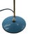 Metal Blue Metal and Brass Table Lamp, Italy, 1950s For Sale - Image 7 of 13