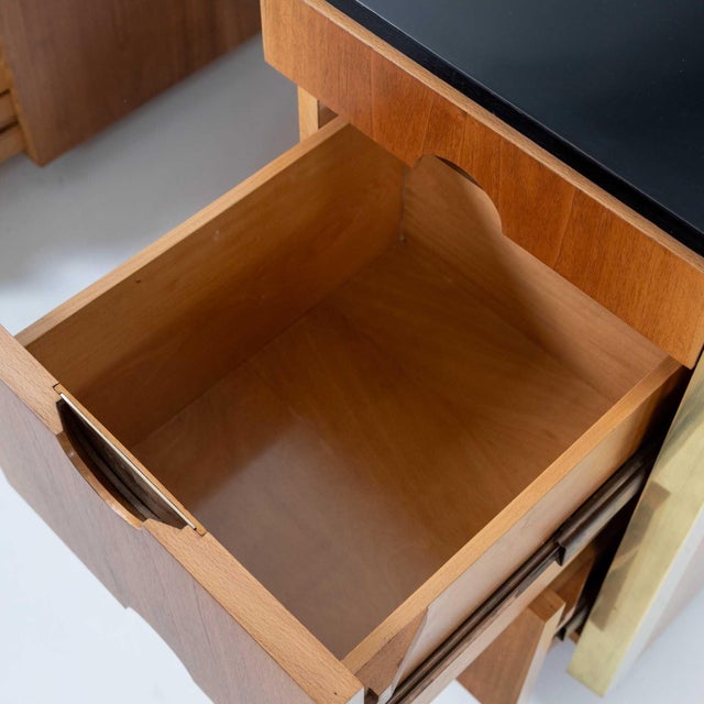 Wood Mid-20th Century Executive Desk by Luigi Caccia Dominioni for Azucena, Italy For Sale - Image 7 of 16