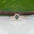 Green Natural Alexandrite Ring With Natural Diamond Accents: Solid 14k Gold, 5x3.4mm, Size 6.75 For Sale - Image 8 of 12