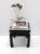 Wood Chinoiserie Wood End Side Drinks Table or Plant Stand in the Style of James Mont For Sale - Image 7 of 13