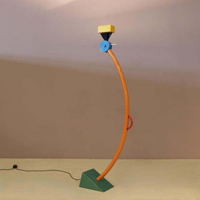Metal Tree Tops Floor Lamp from Ettore Sottsass, Milano, Italy, 1980s For Sale - Image 7 of 18