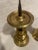 Pair of 1970s Virginia Metalcrafters Colonial Williamsburg Candlesticks With Pricket For Sale In New York - Image 6 of 7
