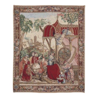 Emperor of China - Astronomers Loom Woven Tapestry - 102 X 85 Cm (3'4" X 2'10") - Requires Rod Size 2 For Sale