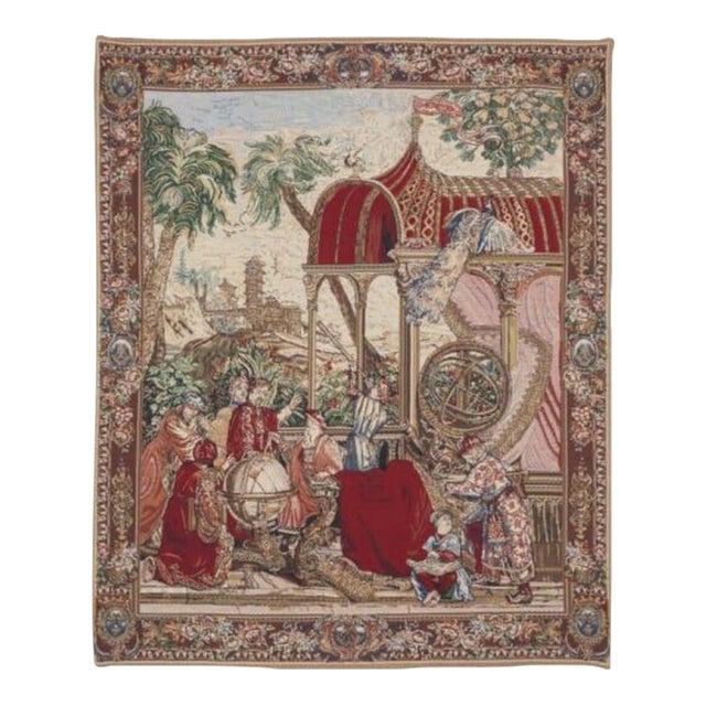 Emperor of China - Astronomers Loom Woven Tapestry - 102 X 85 Cm (3'4" X 2'10") - Requires Rod Size 2 For Sale