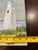 Coastal Original Coastal Lighthouse Painting on Canvas For Sale - Image 3 of 7