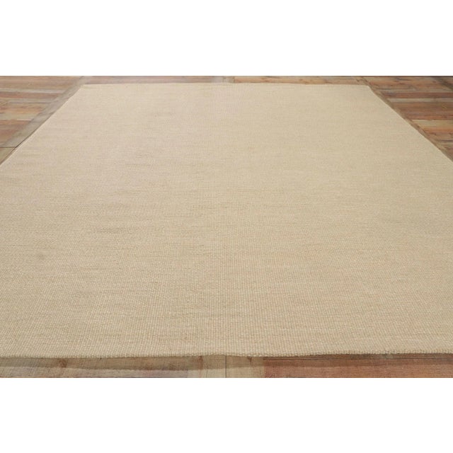 Textile Swedish Inspired Kilim Rug, 08'01 X 09'09 For Sale - Image 7 of 9