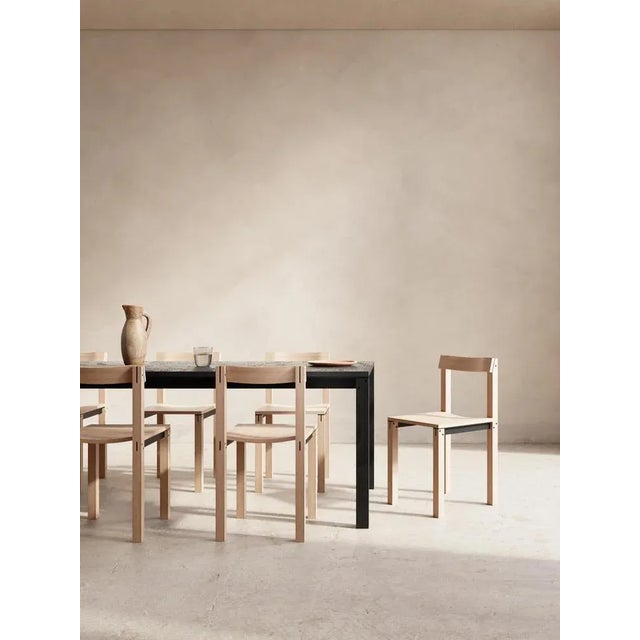 Wood Tal Oak Chairs by Kann Design, Set of 8 For Sale - Image 7 of 8