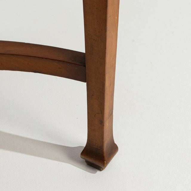 French Sheraton Revival Side Table, Inlaid Wood, Circa 1900 For Sale - Image 4 of 13