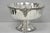 Vintage Baroque by Wallace (252, 253) Silver Plated Pedestal Base Punch Bowl Set w/ 10 Cups. Circa Mid 20th Century....