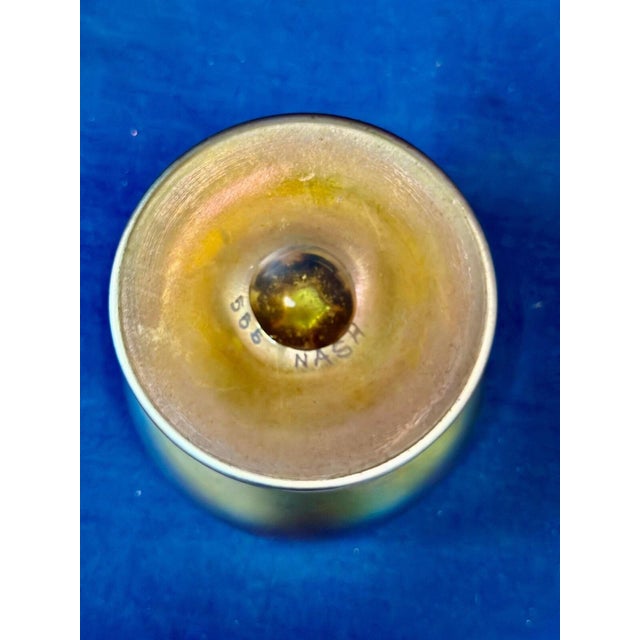 Early 20th Century Early 20th Century Art Glass signed NASH For Sale - Image 5 of 5