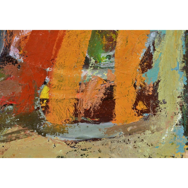 Aleksandr Rodin, City, 1980s, Oil on Canvas For Sale - Image 7 of 10