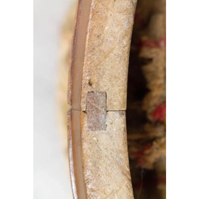 Wood French Ottoman, 1930s For Sale - Image 7 of 8