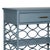 David Francis Infinity End Table - Regatta Blue For Sale - Image 4 of 10