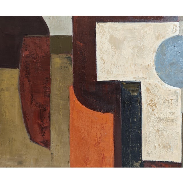 Paint Point D'ancrage, Geometric Abstract, Contemporary, Framed by Sophie Dumont For Sale - Image 7 of 9