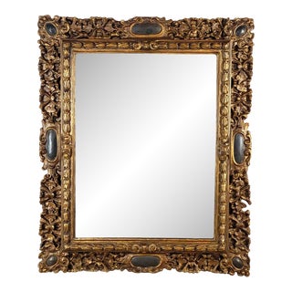 Spanish Baroque Mirror, Circa 1900 For Sale