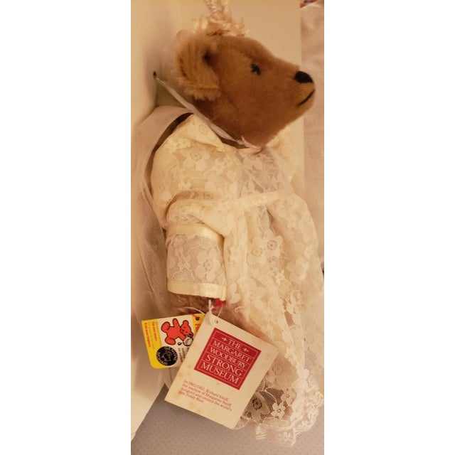 Mid-Century Modern Late 20th Century Steiff Collectible Teddy Bear-Bride For Sale - Image 3 of 10