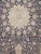 Semi-Antique Kerman Carpet, Handmade Persian Wool Rug, Navy, Ivory, Blue, Pink For Sale - Image 9 of 12