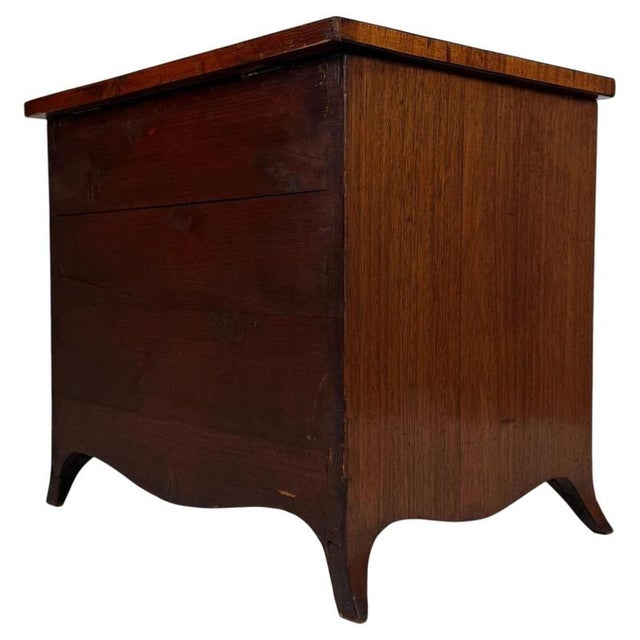 English Storage Chest with Trompe-Loeil Drawers, 1700s For Sale - Image 6 of 11