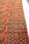Ersari Burnt Orange, Copper, Rust, Camel & Indigo Square Rug - 8.7 x 9.2 For Sale - Image 12 of 13